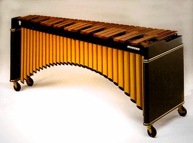 Picture of a Marimba - mallet percussion instrument