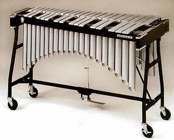 Picture of a Vibraphone - mallet percussion instrument
