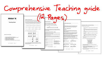 image of the teaching materials included