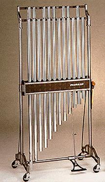 Picture of Tubular Bells or Chimes, mallet percussion instrument of the orchestra