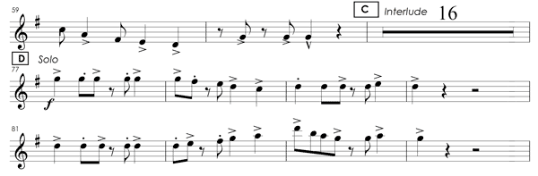 Caribbean Samba Tuned Percussion Example